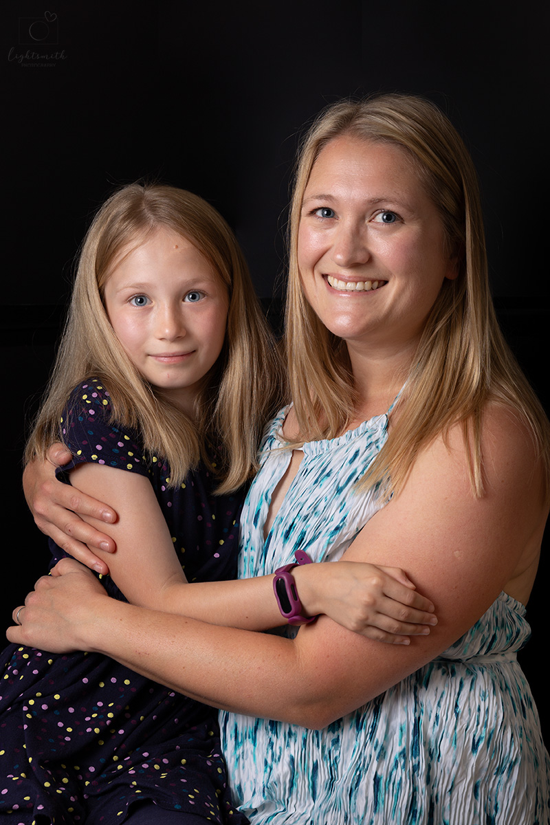 mothers day portrait with daughter